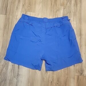 AFTCO Bluewater Fishing Shorts Mens Size 46 Blue 7.5" Ins Nylon Outdoor Fish USA